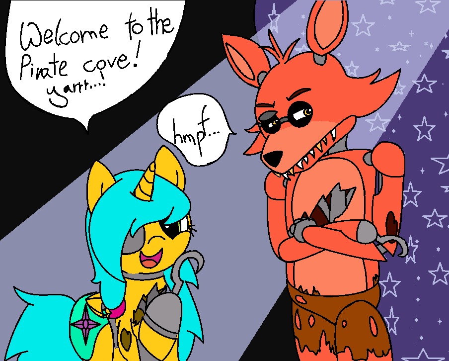 the newest pirate (five nights at wolfy's)