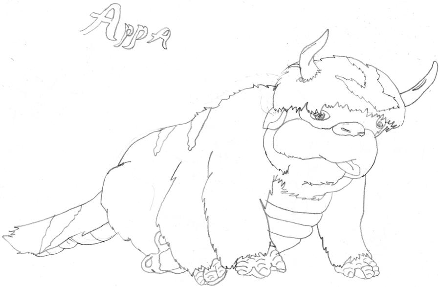 Appa Printable Appa by MrClean1796 on DeviantArt