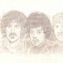 Hendrix Zappa Santana by antaresandy. Pencil