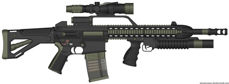 HK 417 Army Mod