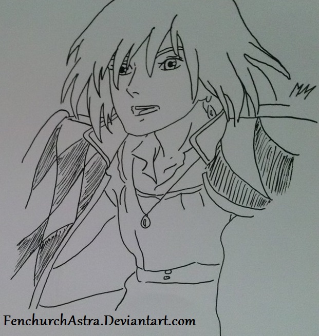 Howl's Moving Castle sketch detail: Howl by FenchurchAstra on DeviantArt