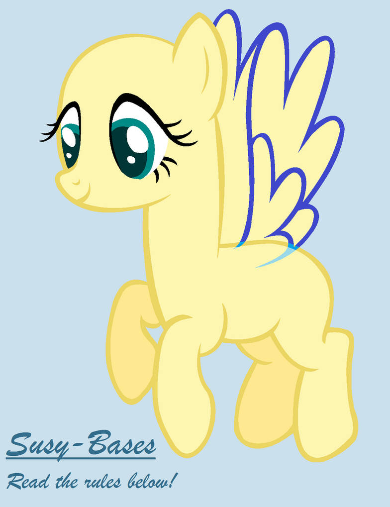 MLP Base 4 'Yay Fluttershy!' by SusyBases on DeviantArt