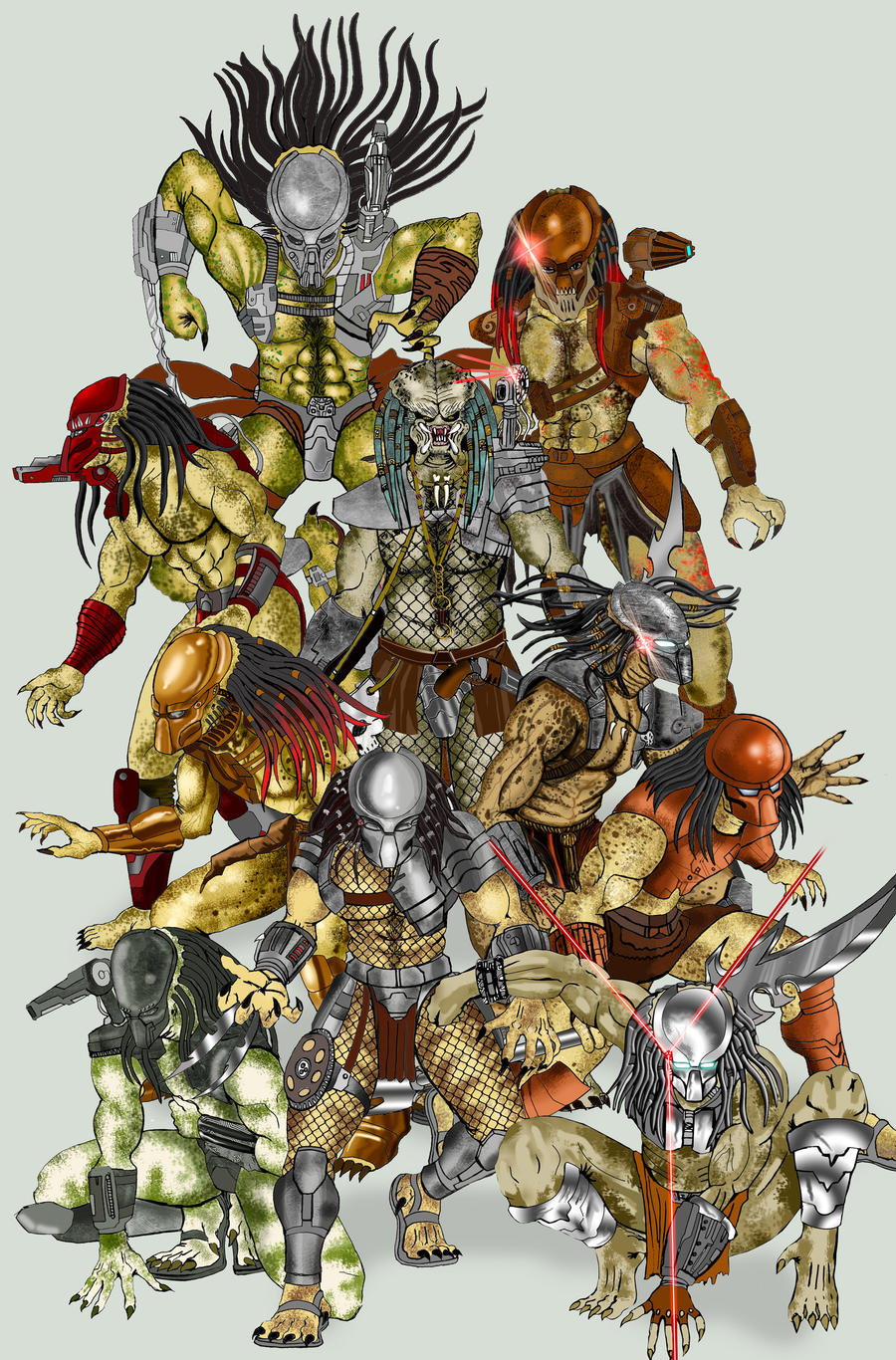 Predator Platoon Predator clan by myroboto on DeviantArt