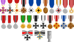 Commission: Medals by LinaIvelle