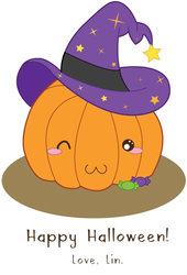 Vector: Witchy Pumpkin
