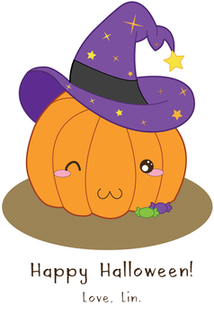 Vector: Witchy Pumpkin