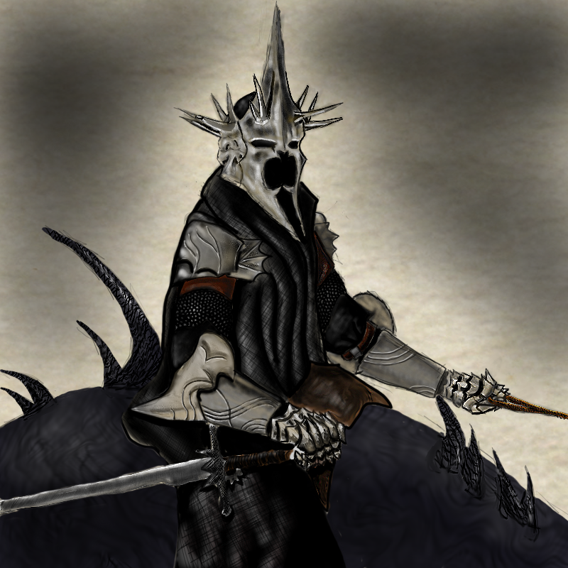 Witch King Of Angmar Portrait By Pedro D On Deviantart Of Witch King Of Ang...