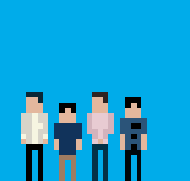 Weezer (Blue album) Atari style