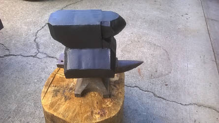 Finished Throwing Anvil