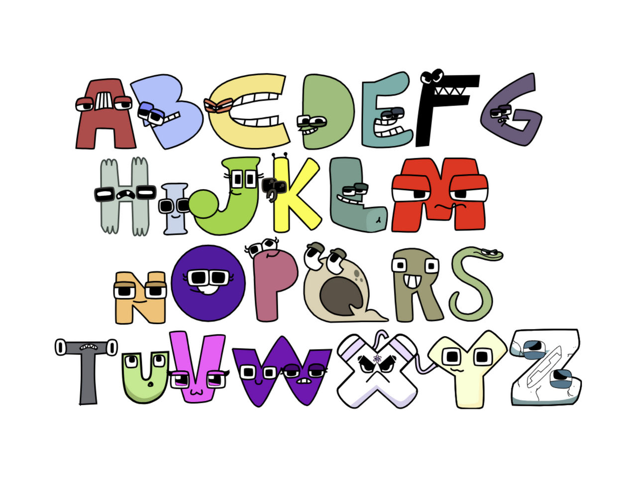 Alphabet Lore Fan Character Descriptions: K-P : r/alphabetfriends