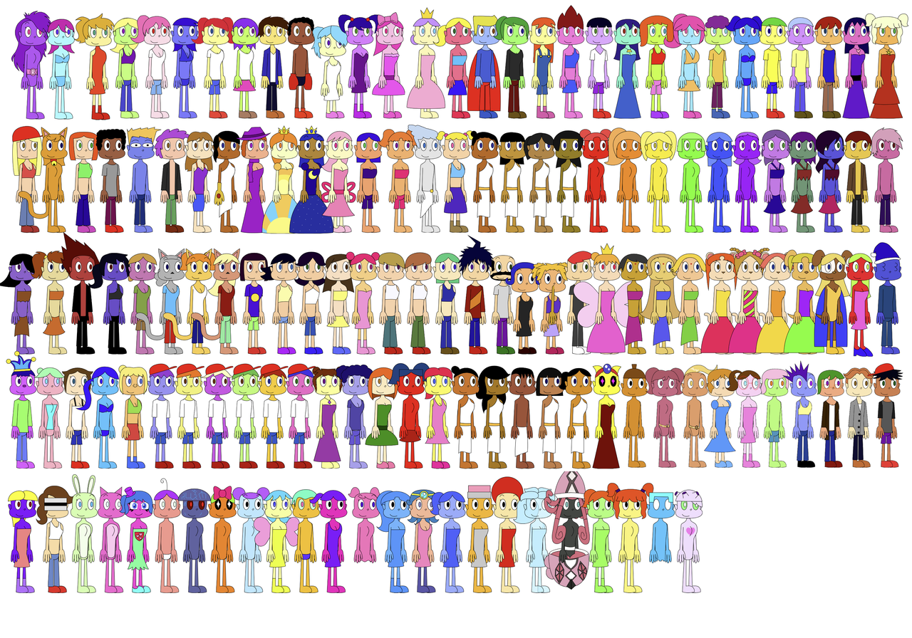 Mount Rageon Inklings all team mount rageon characters (So far) by HorsiesFanatic on DeviantArt