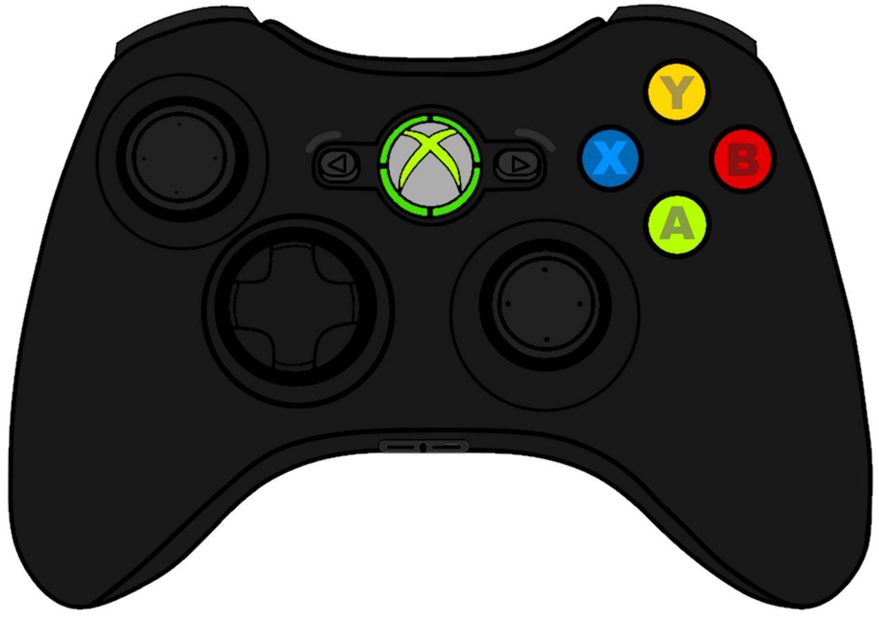Xbox 360 Controller Template by HorsiesFanatic on DeviantArt