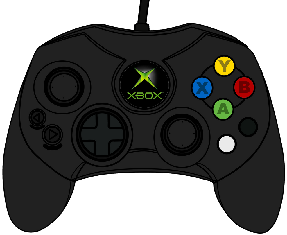 Original Xbox S Controller Template by HorsiesFanatic on DeviantArt