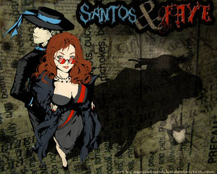 Santos and Faye from Camarilla by OgawaBurukku
