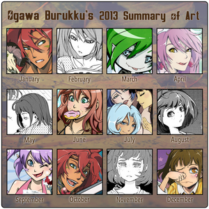 Ogawa Burukku's 2013 Art Summary