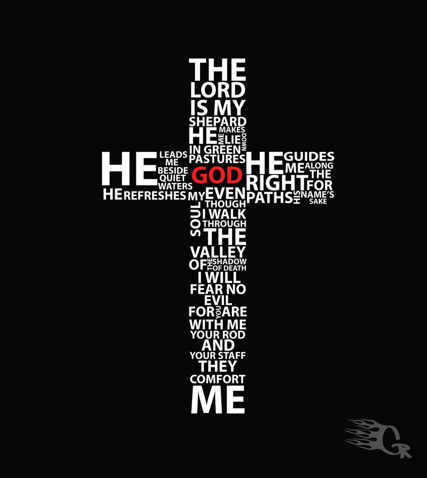 Script Text Cross cross typography design by GabeRios on DeviantArt