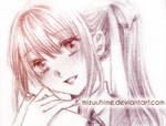 DDLC : Monika *sketch* by MizuuHime