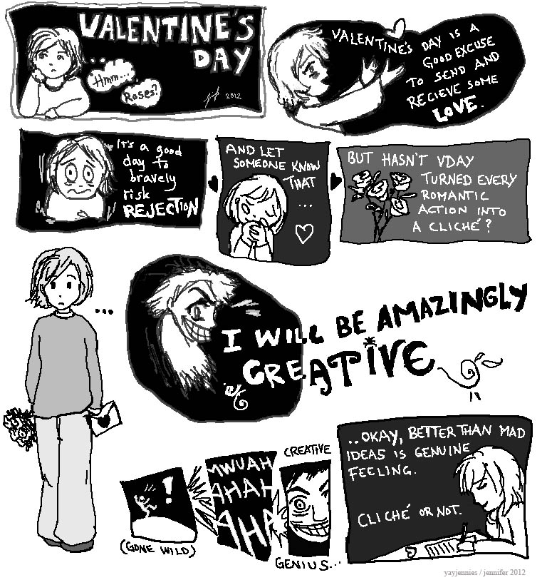 Avoiding Cliches on Valentine's Day