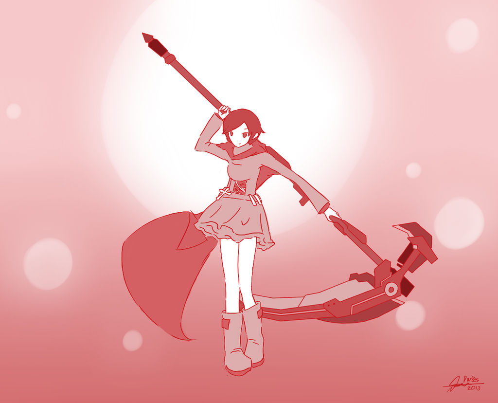 RWBY - Ruby by fibertrash on DeviantArt