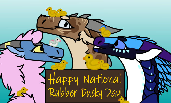 Rubber Ducky Day! by SparkyRedfeather on DeviantArt