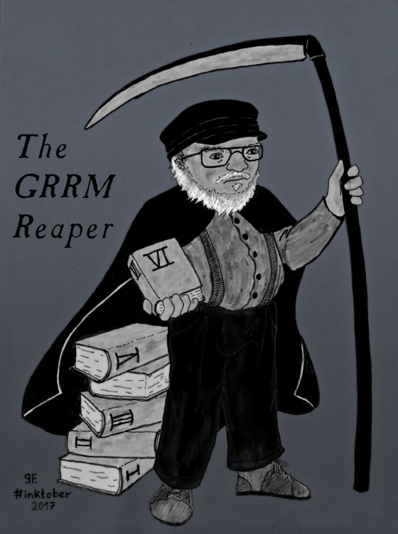 Inktober 17 - The GRRM Reaper