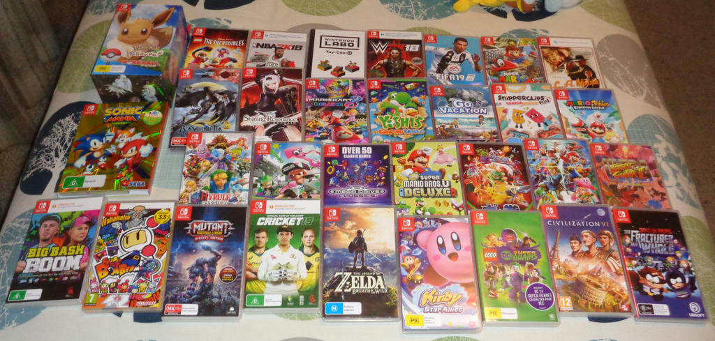 Switch Game Collection By Cheerbearsfan On Deviantart Switch Game Collection By Cheerbearsfan On Deviantart
