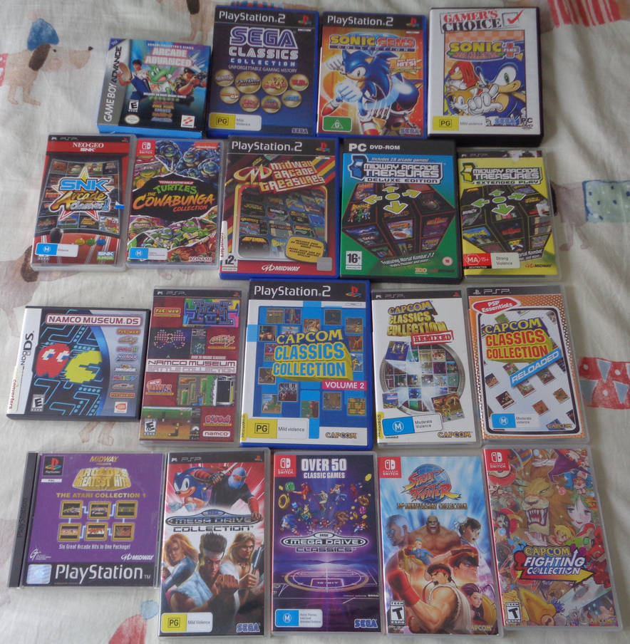 Compack Game Game Compilation Collection by CheerBearsFan on DeviantArt