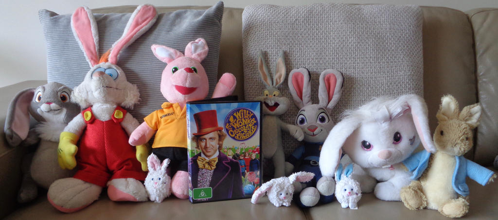 Rabbits Watching Willy Wonka And Choc Factory by CheerBearsFan on ...