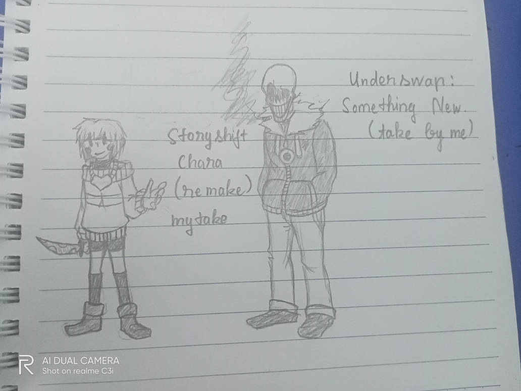 Storyshift Chara and SwapKiller Papyrus (my take) by namdumbboi on ...