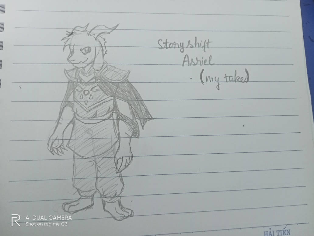 Storyshift Asriel (my take) by namdumbboi on DeviantArt