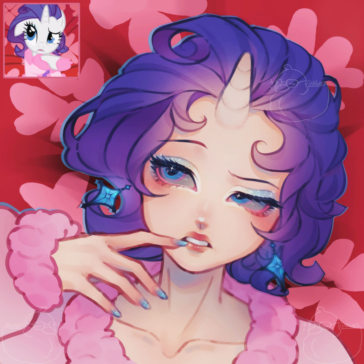 Miss Rafit I drew miss rarity! by TrixyGhraye on DeviantArt