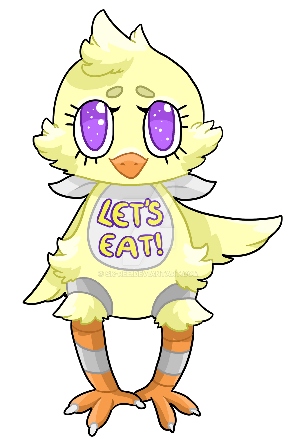 Fnaf Ree Ree FNaF Chica by SK-REE on DeviantArt