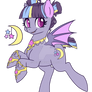 WITCH BAT PONY ADOPTABLE [AUCTION] (CLOSED)