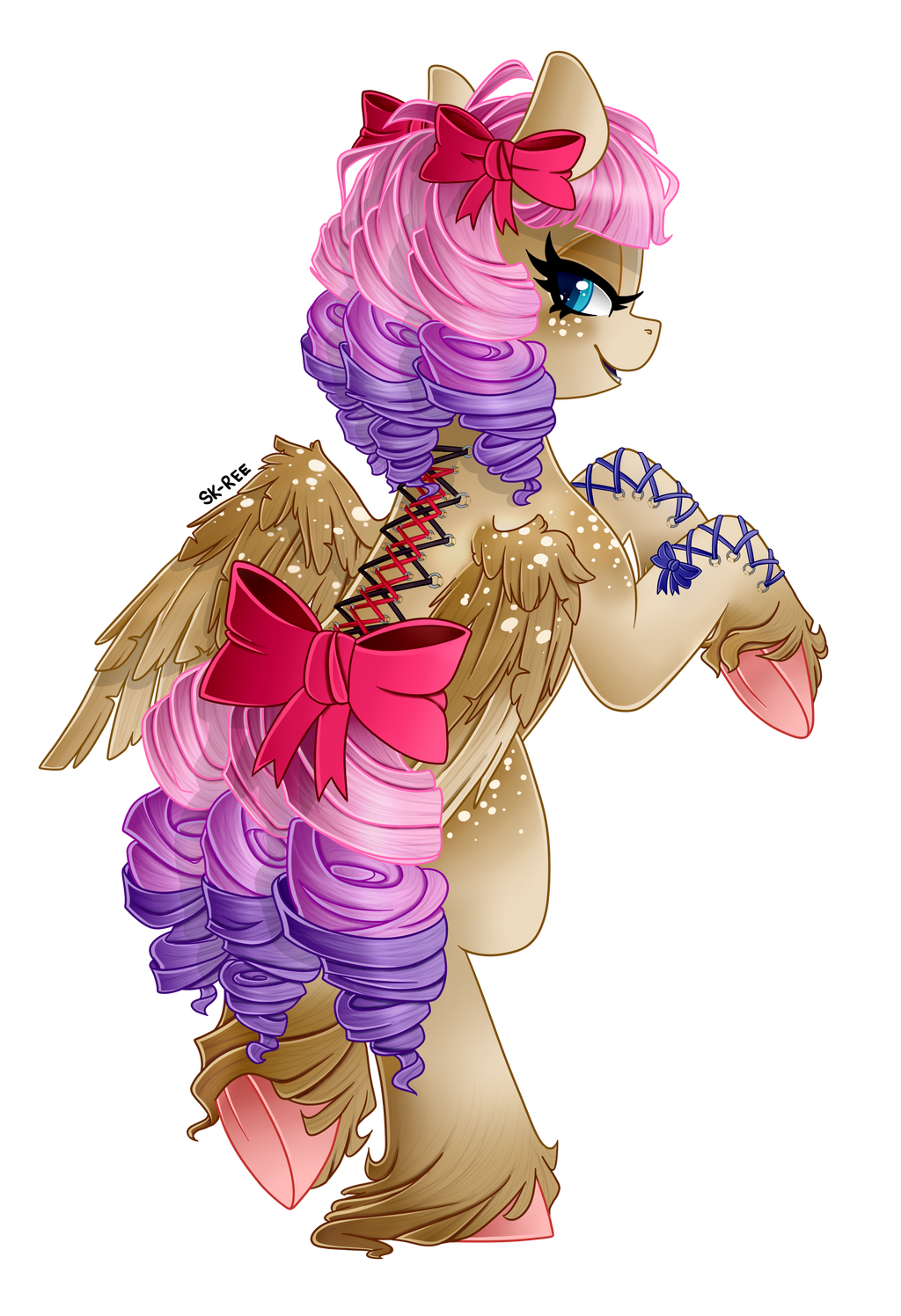 Mlp Png Rope MLP OC - Velvet Ropes (commission) by SK-REE on DeviantArt
