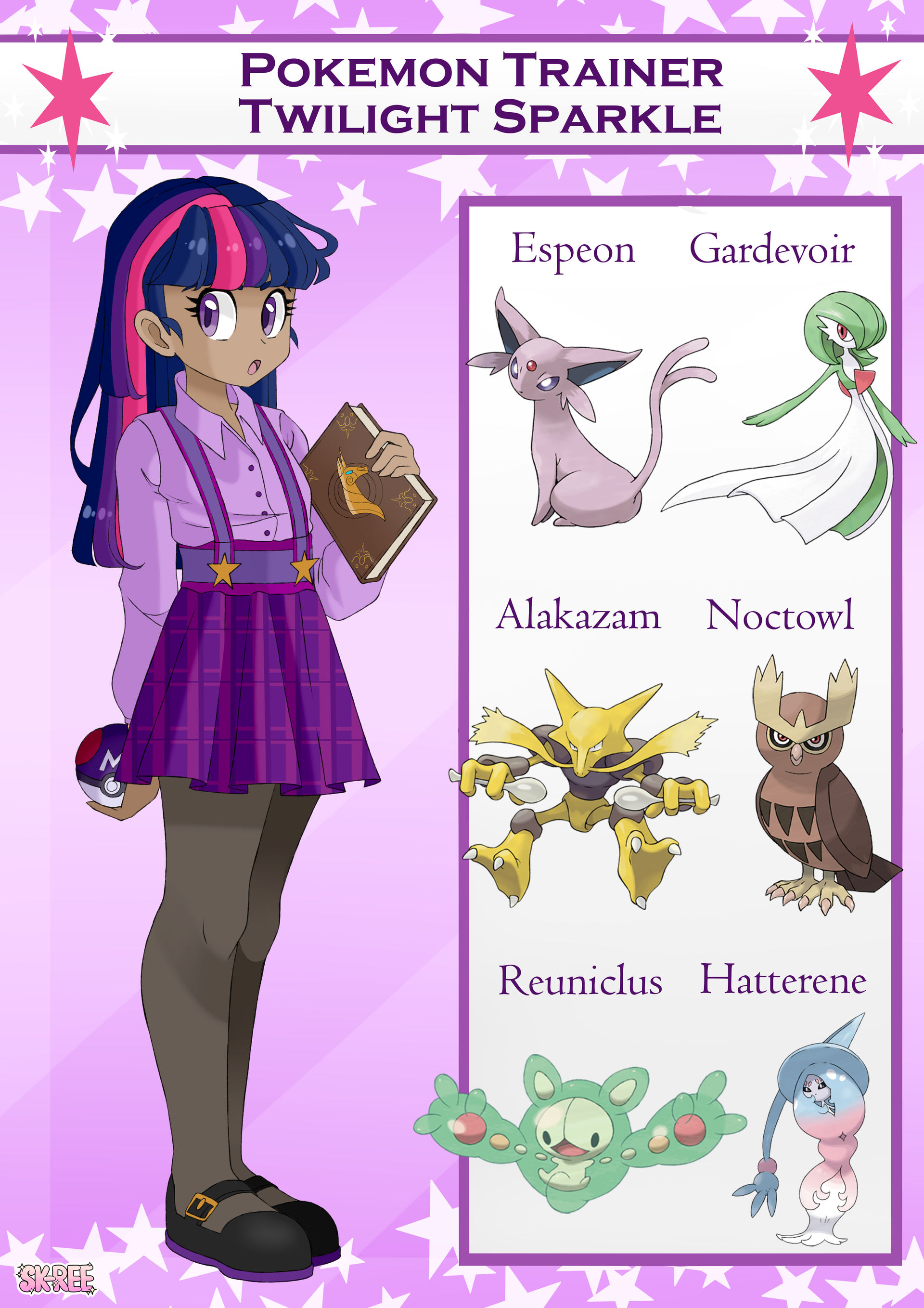 Pokemon Trainer Twilight Sparkle by SK-REE on DeviantArt