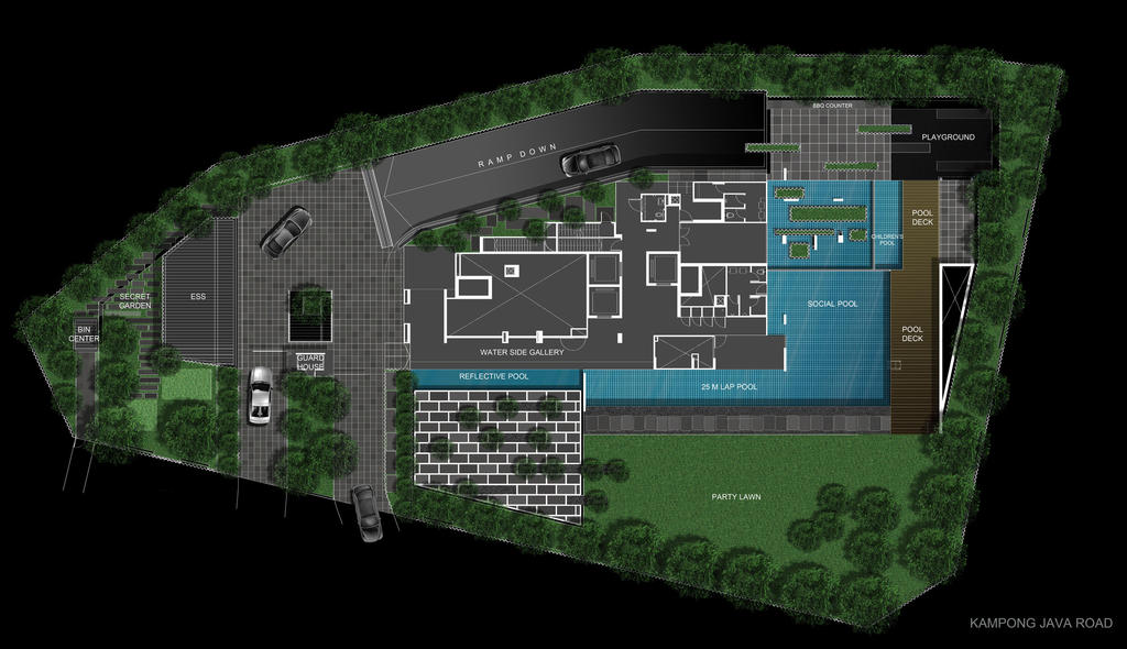 Kg Java Landscape colored plan black by hen888 on DeviantArt