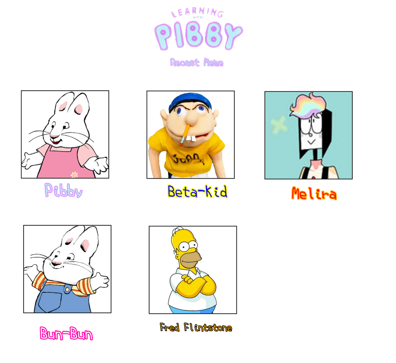 Ruby Chowder Recast Deviantart Learning With Ruby (LWP Recast): The Main Cast by Chrisdeaver on DeviantArt