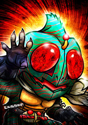 Kamen Rider Amazon by cussoncheung on DeviantArt
