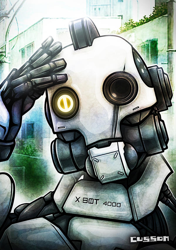 XBOT 4000 by cussoncheung on DeviantArt
