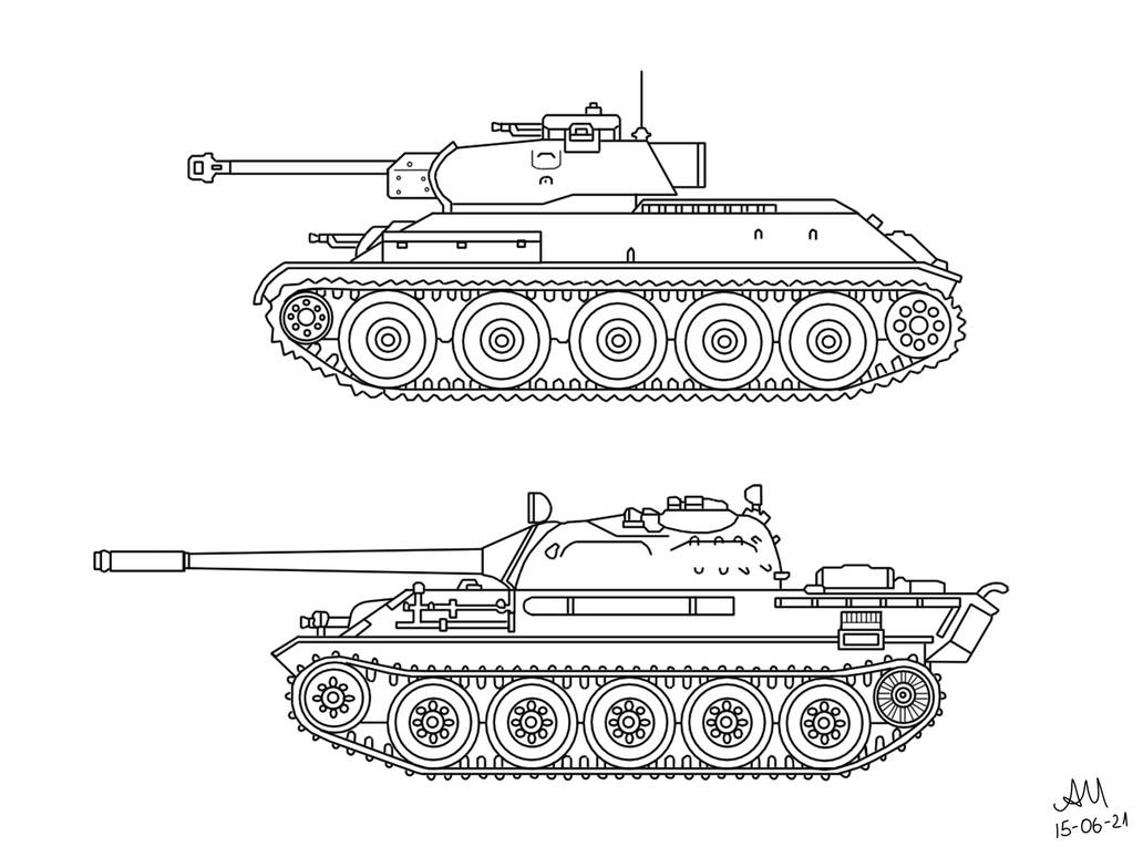 Kitbash tanks #1 by CountVonNumenor on DeviantArt