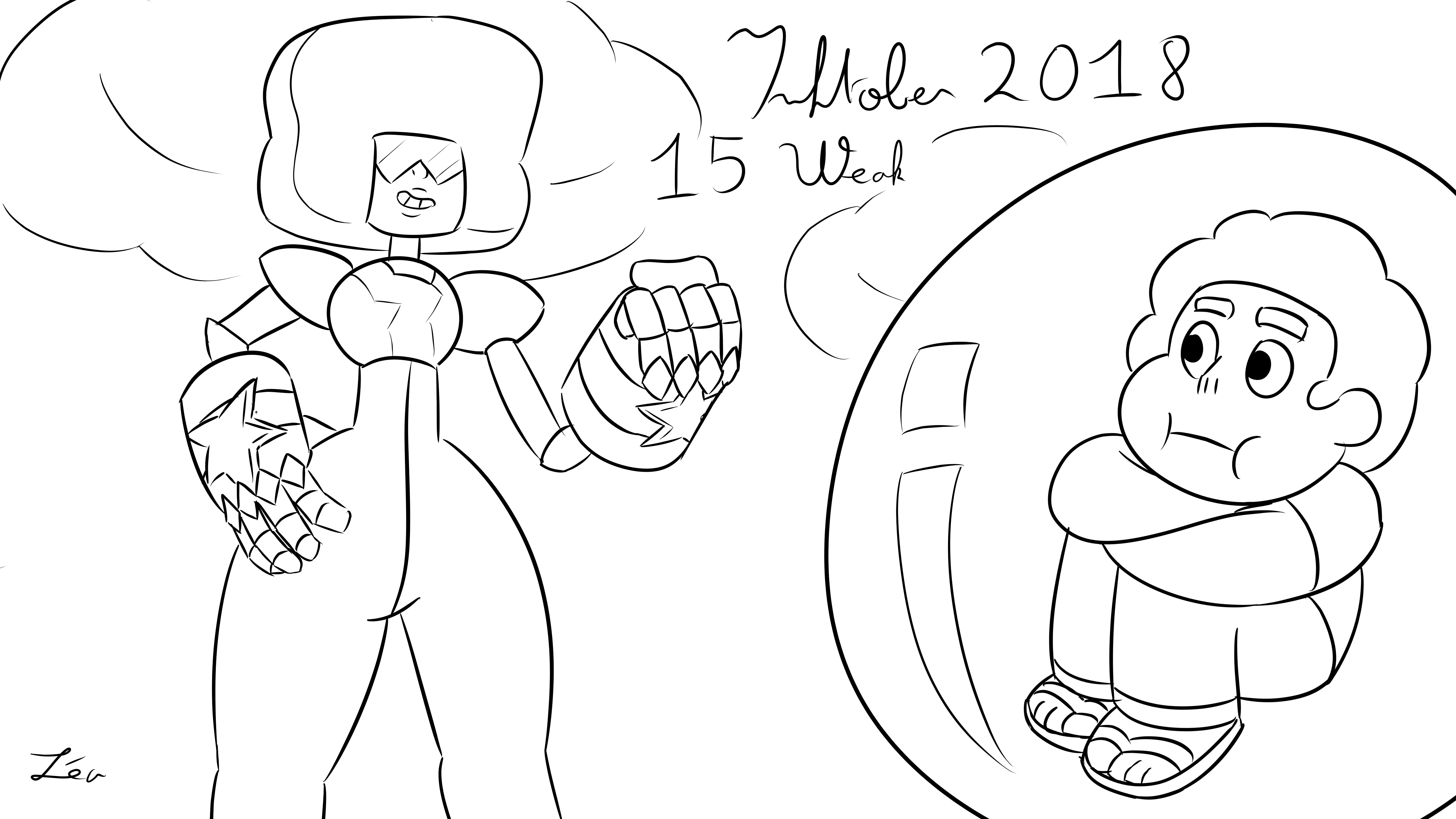 Inktober 15 2018, Weak