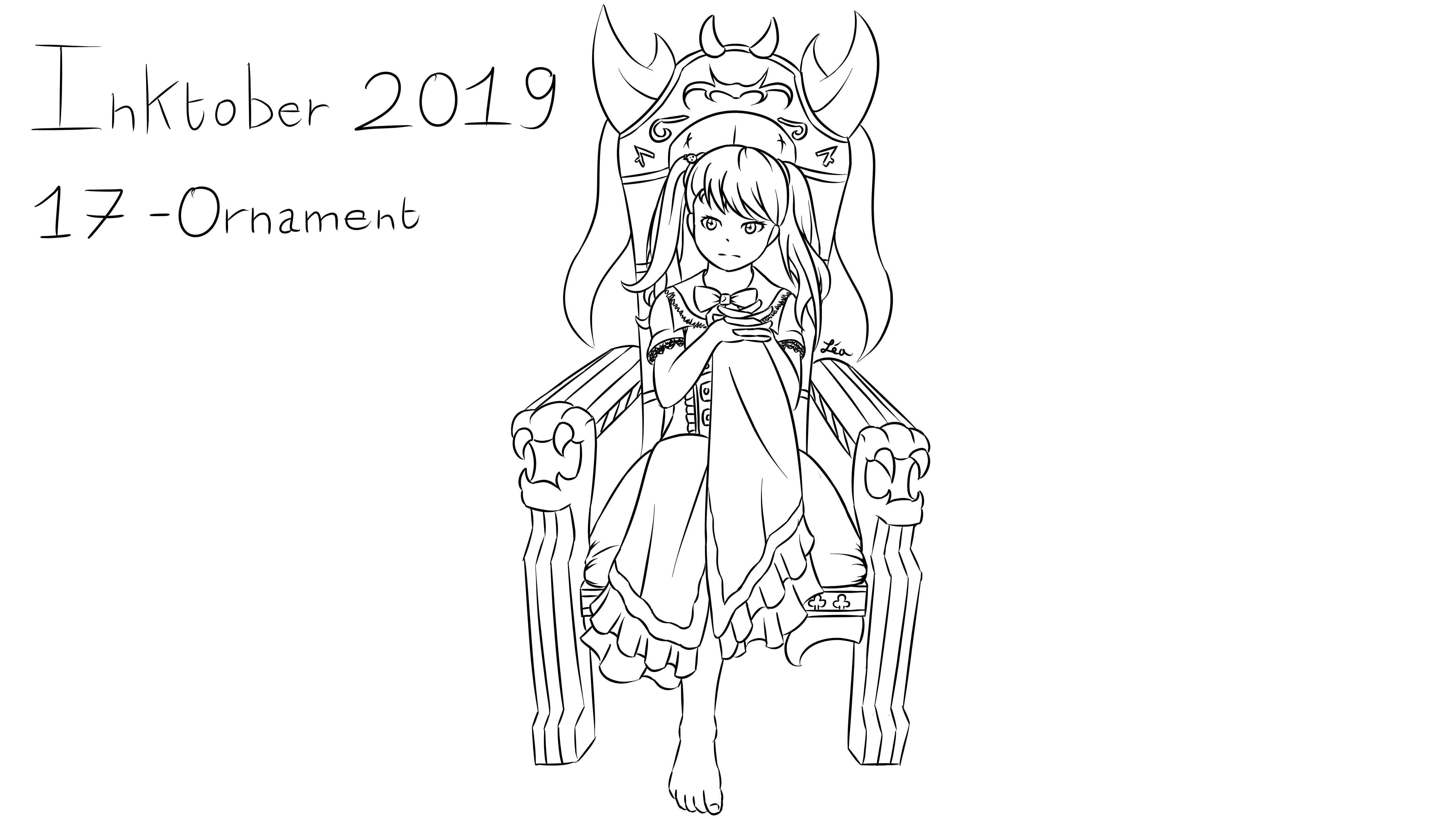Inktober 17 2019, Ornament