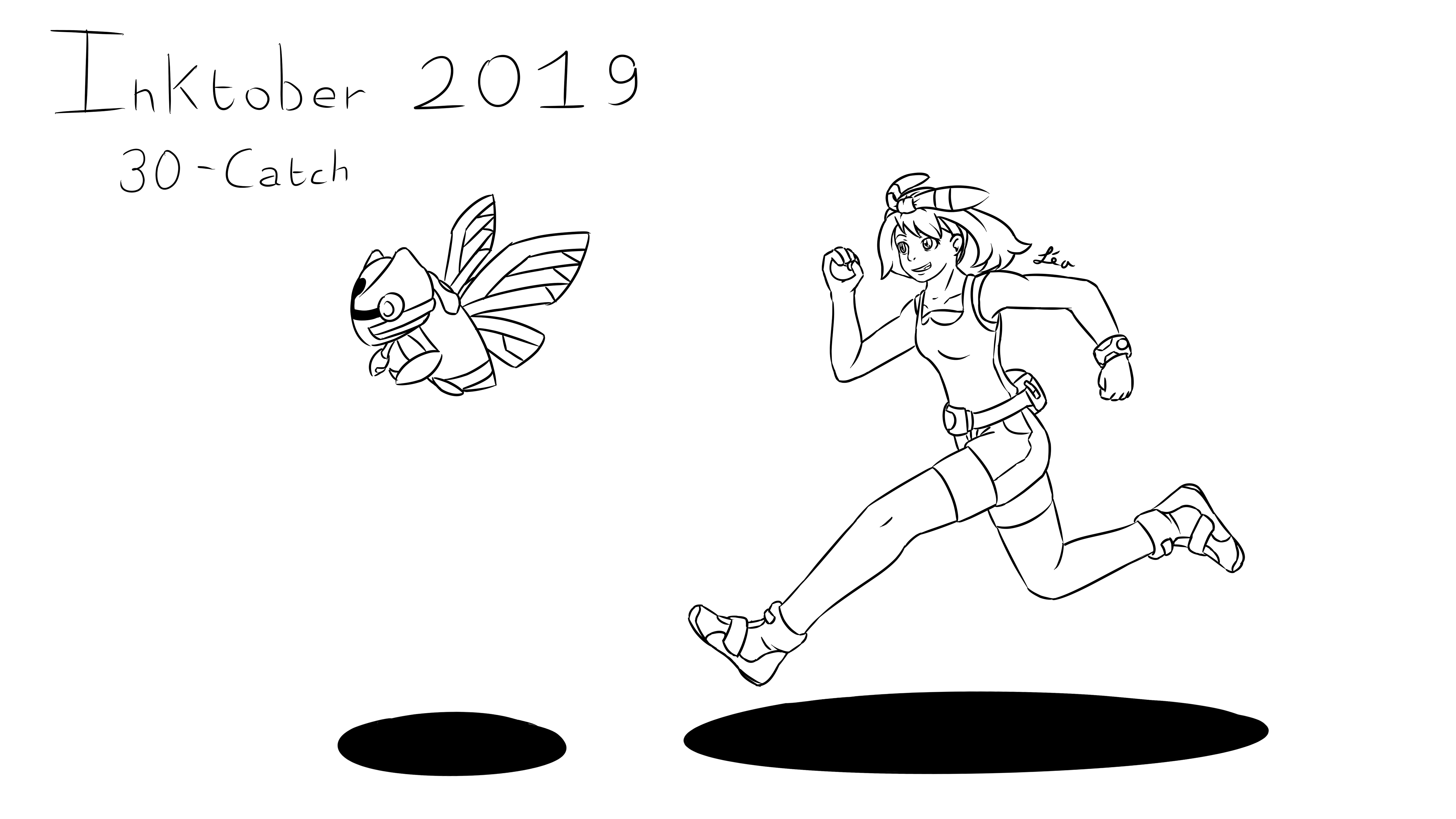 Inktober 30 2019, Catch
