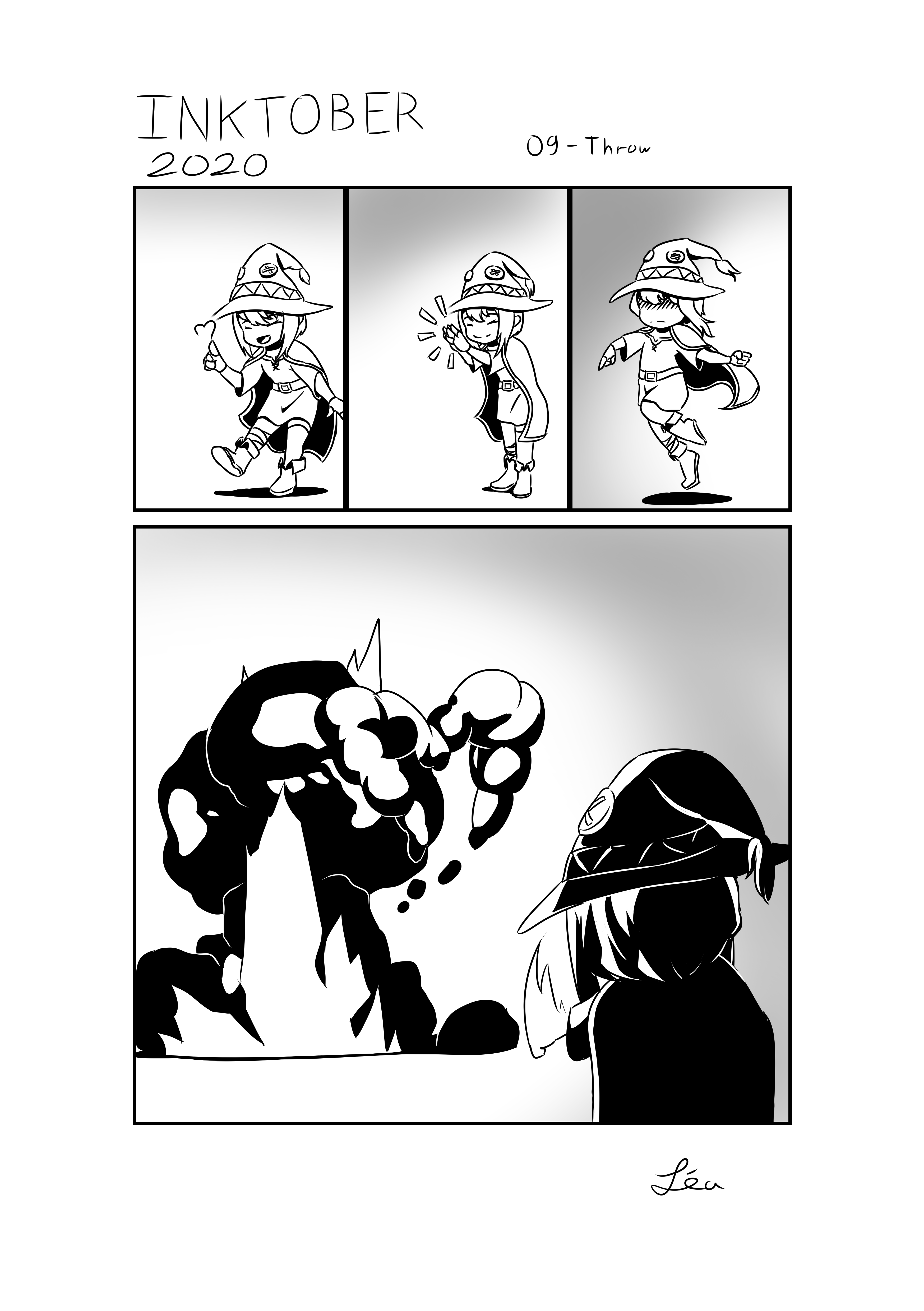 Inktober 09 2020, Throw