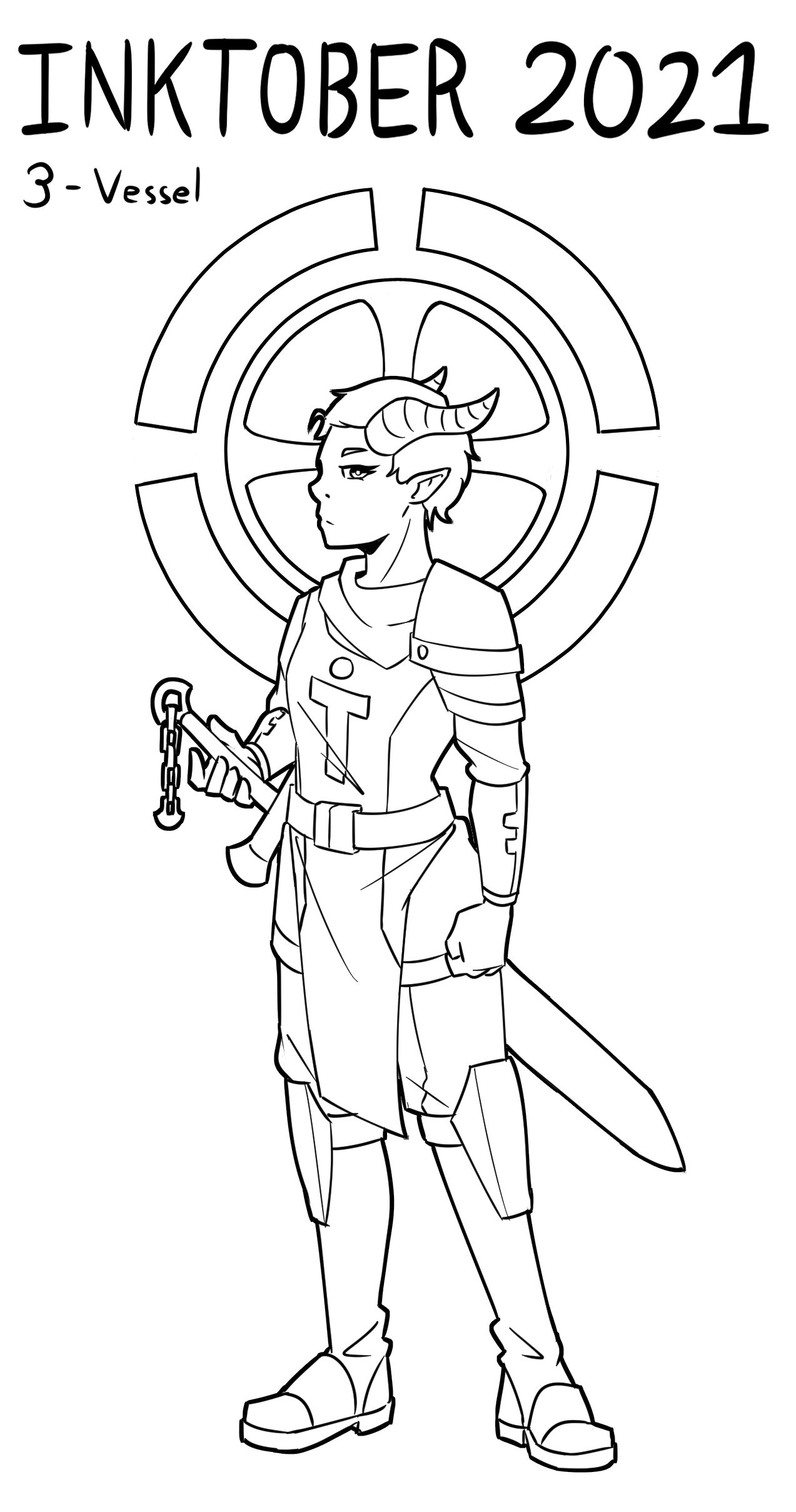 Inktober 03 2021, Vessel
