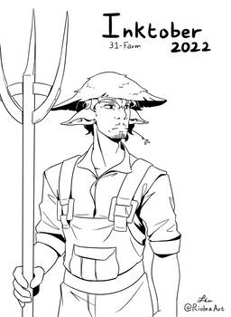 Inktober 31 2022, Farm