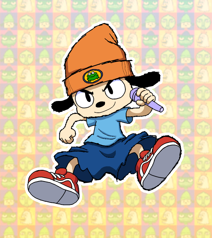 Paper The Rapper Parappa the Rapper by ValliaOjadi on DeviantArt