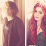Jamie as Jace and Lily as Clary