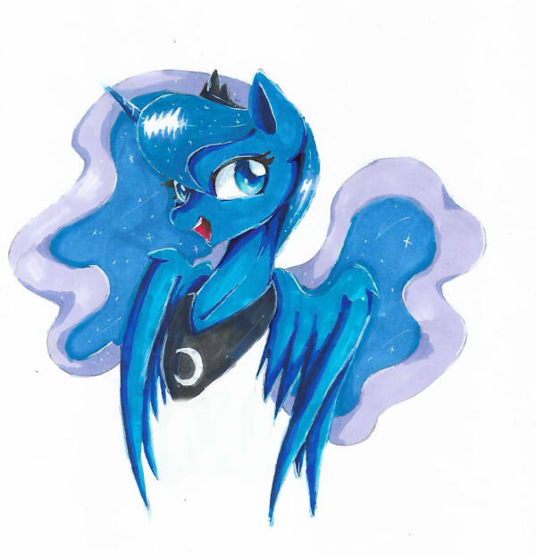 Princess Luna(Marker Pen)