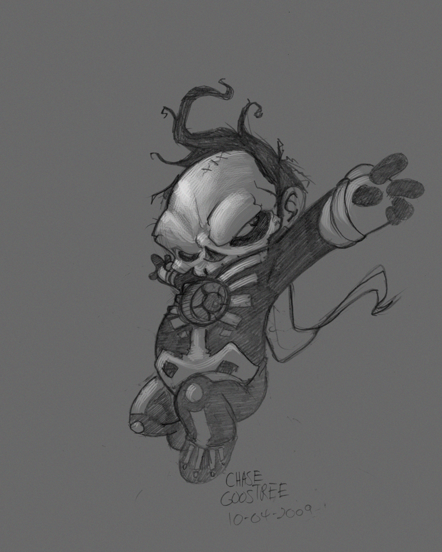 Thing-A-Day3: Skullboy